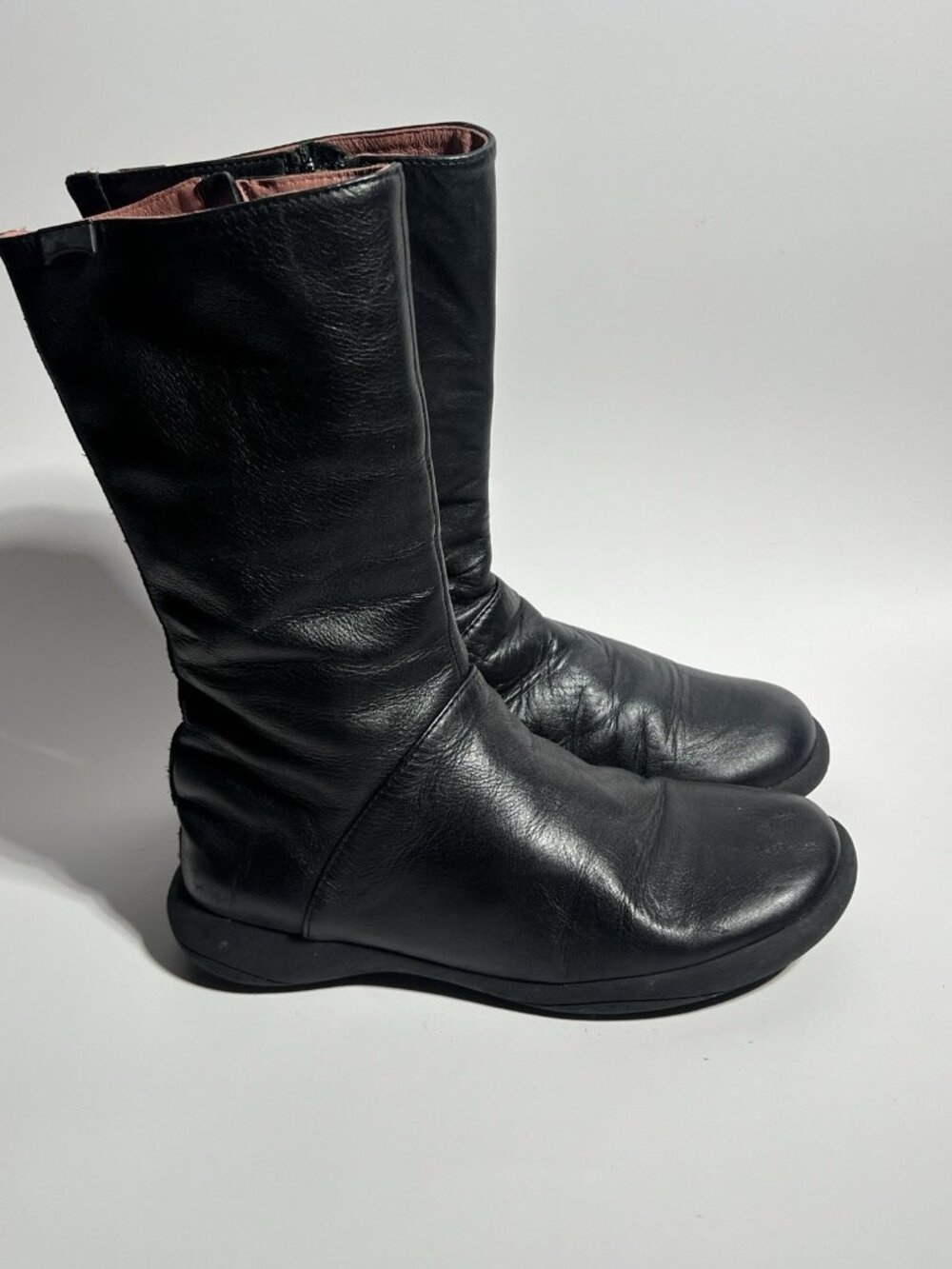 Camper Women’s Black Leather Ankle Boots EU 36 US 6